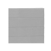 Cabeceira Casal Porto P04 140 Cm Suede Cinza Tca 940 - 2