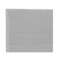 Cabeceira Casal Porto P04 140 Cm Suede Cinza Tca 940 - 3