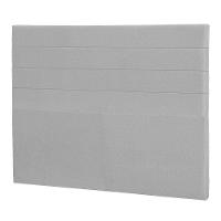 Cabeceira Casal Porto P04 140 Cm Suede Cinza Tca 940