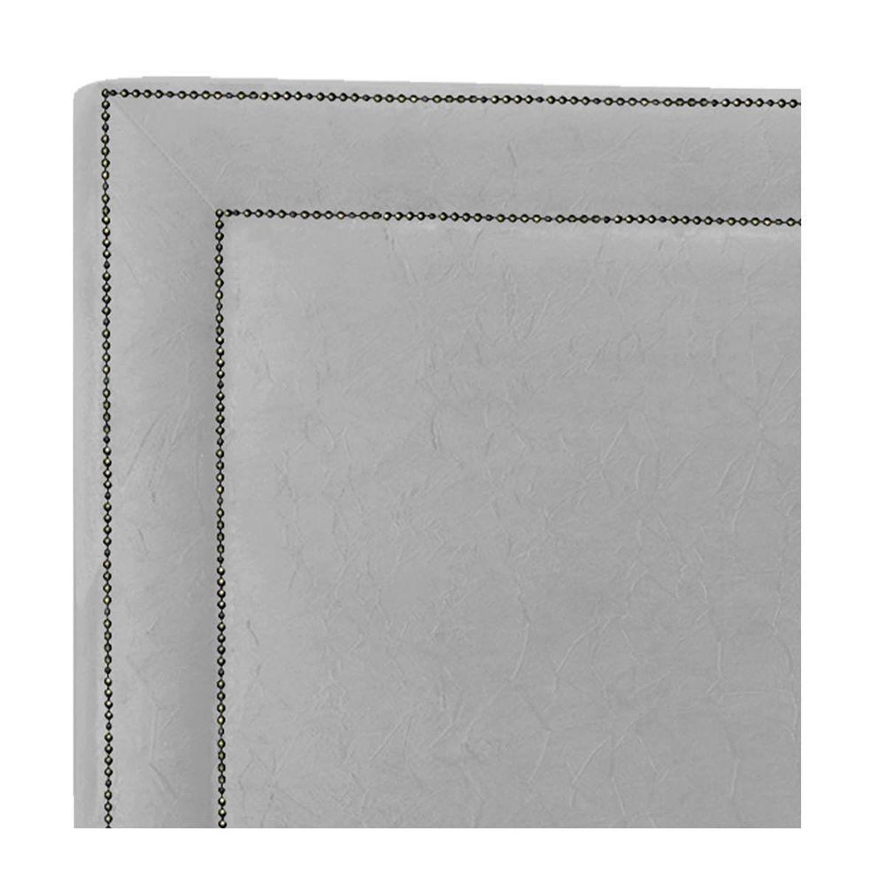 Cabeceira Casal Moscou P04 140 Cm Suede Cinza Tca 940 - 3