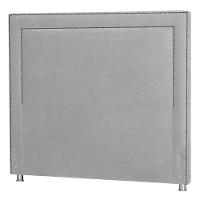 Cabeceira Casal Moscou P04 140 Cm Suede Cinza Tca 940