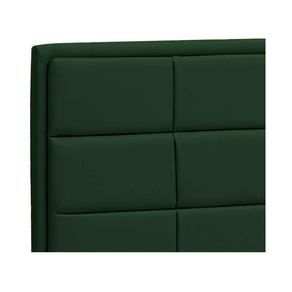 Cabeceira Casal Tallin P04 140 Cm Suede Verde Tca 947 - 3