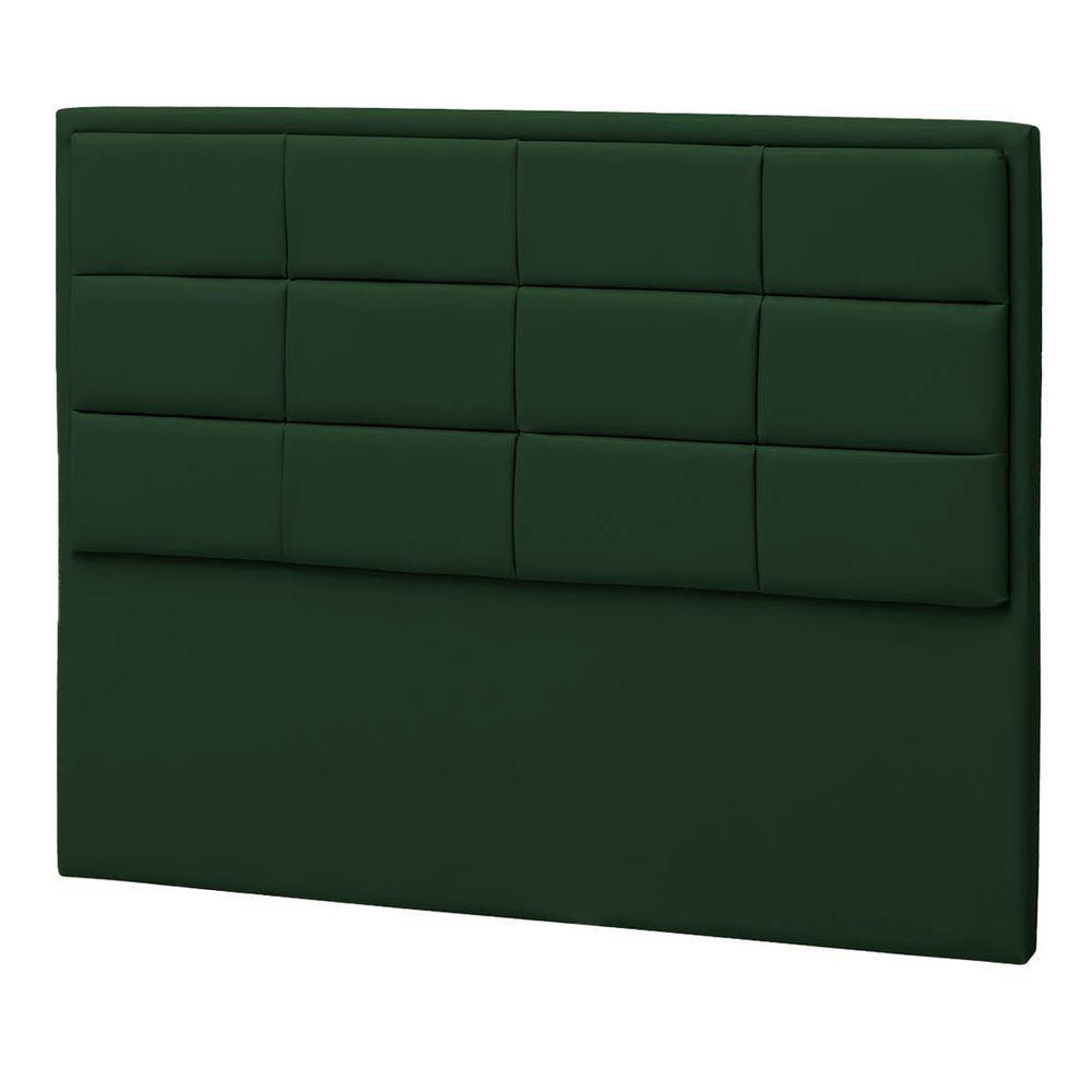 Cabeceira Casal Tallin P04 140 Cm Suede Verde Tca 947 - 4