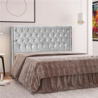 Cabeceira Casal Tóquio P04 140 Cm Suede Cinza Tca 940 - 6