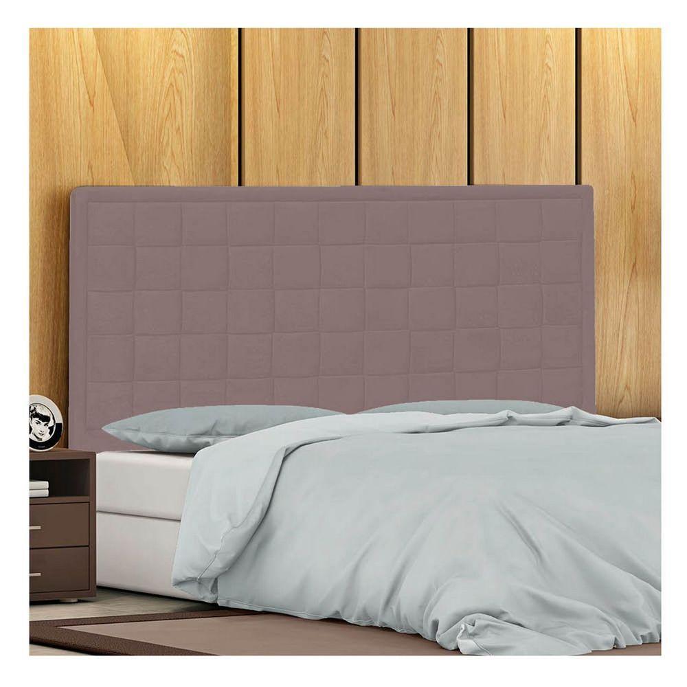 Cabeceira Solteiro Palermo P04 100 Cm Suede Rosê Tca 949 - 6