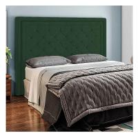 Cabeceira Casal Estocolmo P04 140 Cm Suede Verde Tca 947 - 6