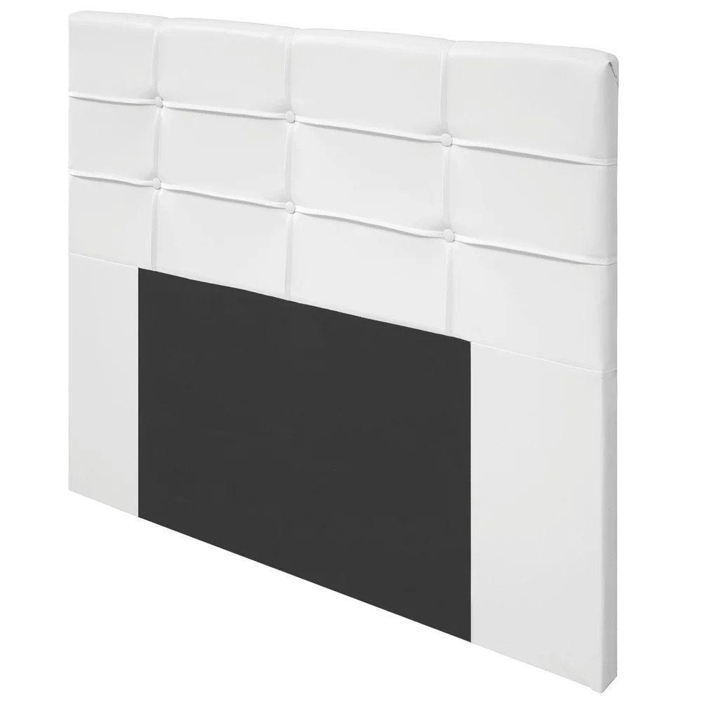 Cabeceira Queen 1,60m Moscou Corano - Pallazio Cor Branco - 2