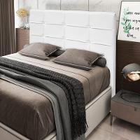 Cabeceira Queen 1,60m Moscou Corano - Pallazio Cor Branco - 3
