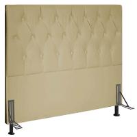 Cabeceira King 1,95m Estocolmo Corano - Pallazio Cor Bege - 1