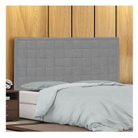 Cabeceira Casal Palermo P04 140 Cm Suede Cinza Tca 940 - 6