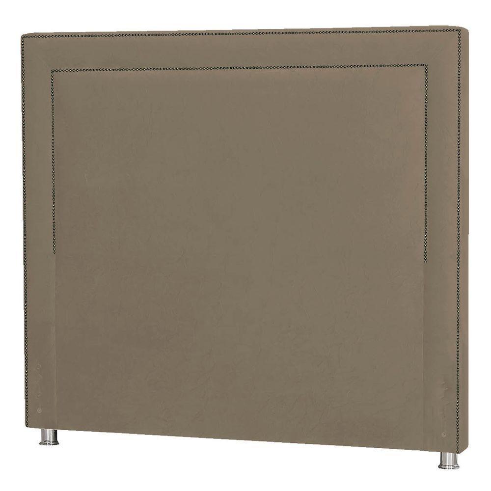 Cabeceira Casal P04 140 Cm Suede Marrom Claro Tca 945 - 4