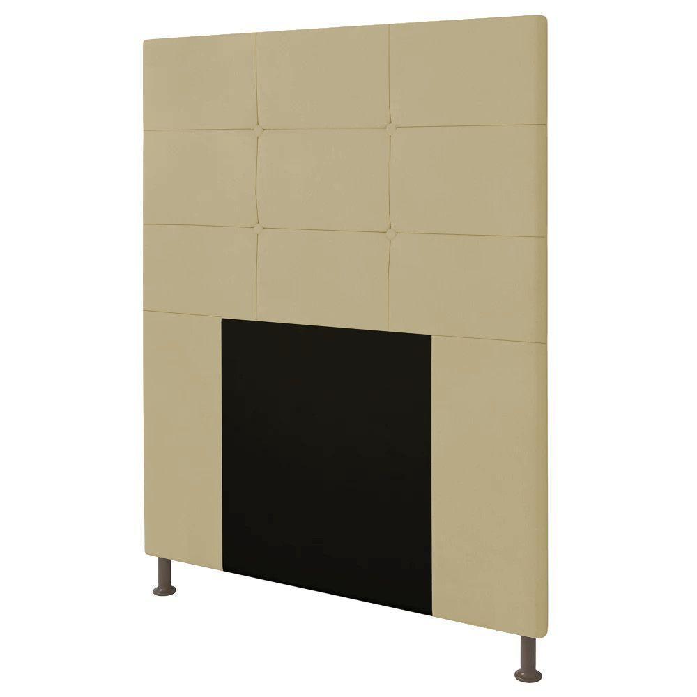 Cabeceira Solteiro 0,90m Zurique Corano - Pallazio Cor Bege - 1