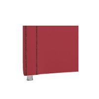 Cabeceira Casal Catania P04 140 Cm Suede Vermelho Tca 53 - 2