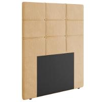 Cabeceira Solteiro 0,90m Moscou Linho - Pallazio Cor Bege - 1