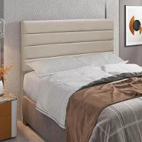 Cabeceira King 1,95m Friburgo Suede - Pallazio Cor Bege - 3