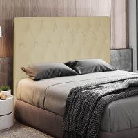 Cabeceira Casal 1,40m Estocolmo Corano - Pallazio Cor Bege - 2