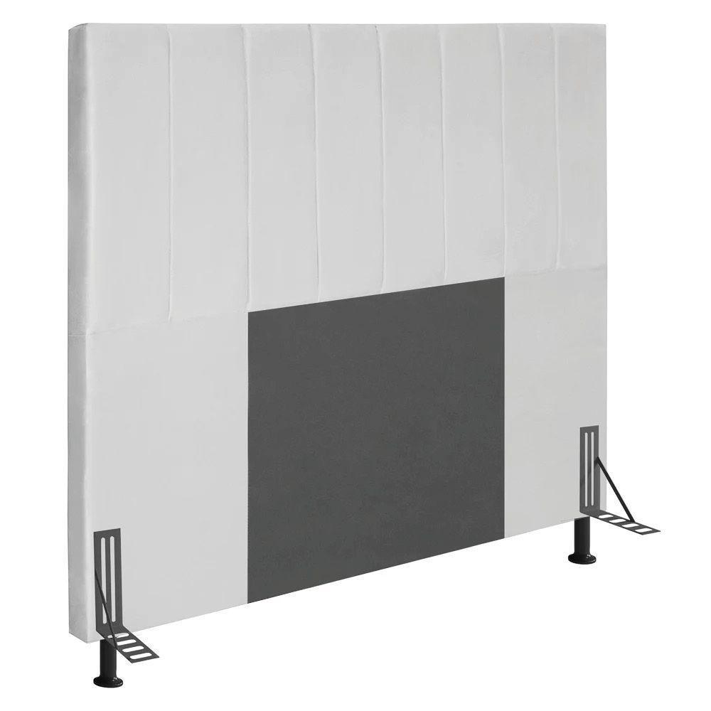 Cabeceira Queen 1,60m Munique Corano Branco - Pallazio - 1