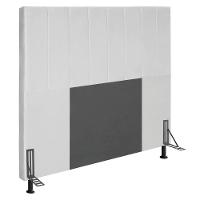 Cabeceira Queen 1,60m Munique Corano Branco - Pallazio - 1