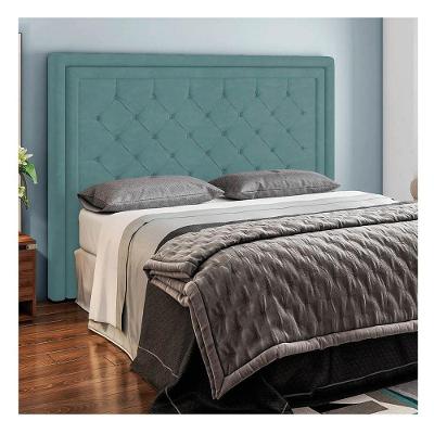 Cabeceira Casal Estocolmo P04 140 Cm Suede Turquesa Tca 946