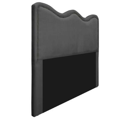 Cabeceira Queen Bari P02 160 cm Para Cama BoxCinza Escuro