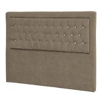 Cabeceira Casal Iasi P04 140 Cm Suede Marrom Claro Tca 945