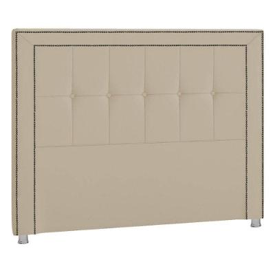 Cabeceira Solteiro Catania P04 90 Cm Suede Bege