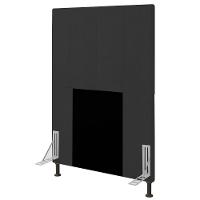 Cabeceira Solteiro 0,90m Munique Corano - Pallazio Cor Preto - 1