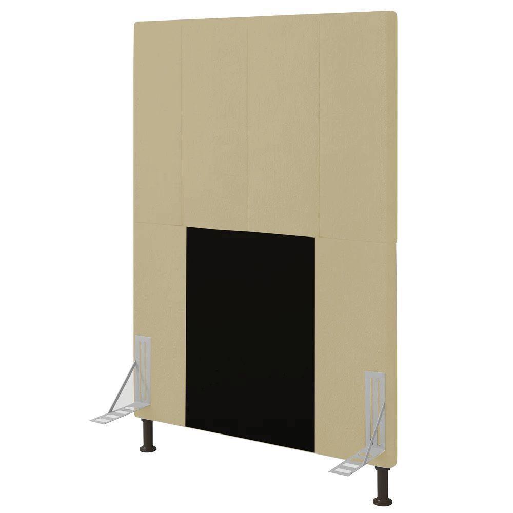 Cabeceira Solteiro 0,90m Munique Corano - Pallazio Cor Bege - 1