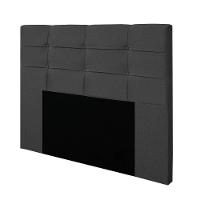 Cabeceira Queen 1,60m Moscou Linho Grafite - Pallazio - 1