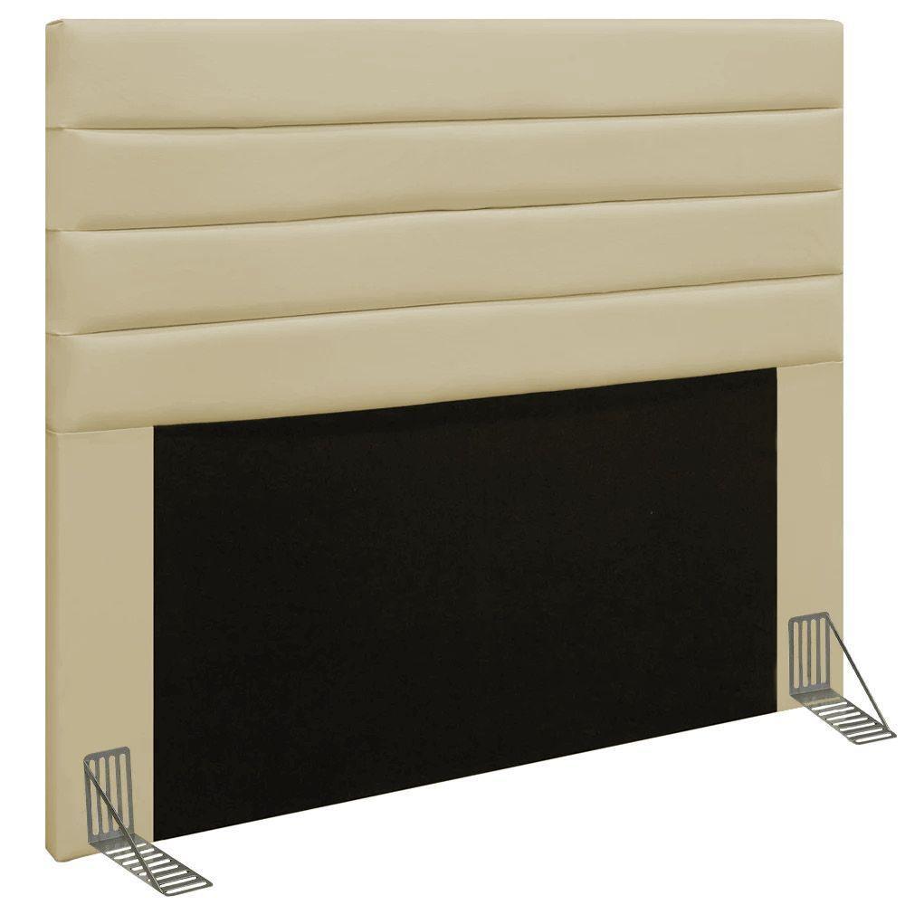 Cabeceira Casal 1,40m Friburgo Corano - Pallazio Cor Bege - 1