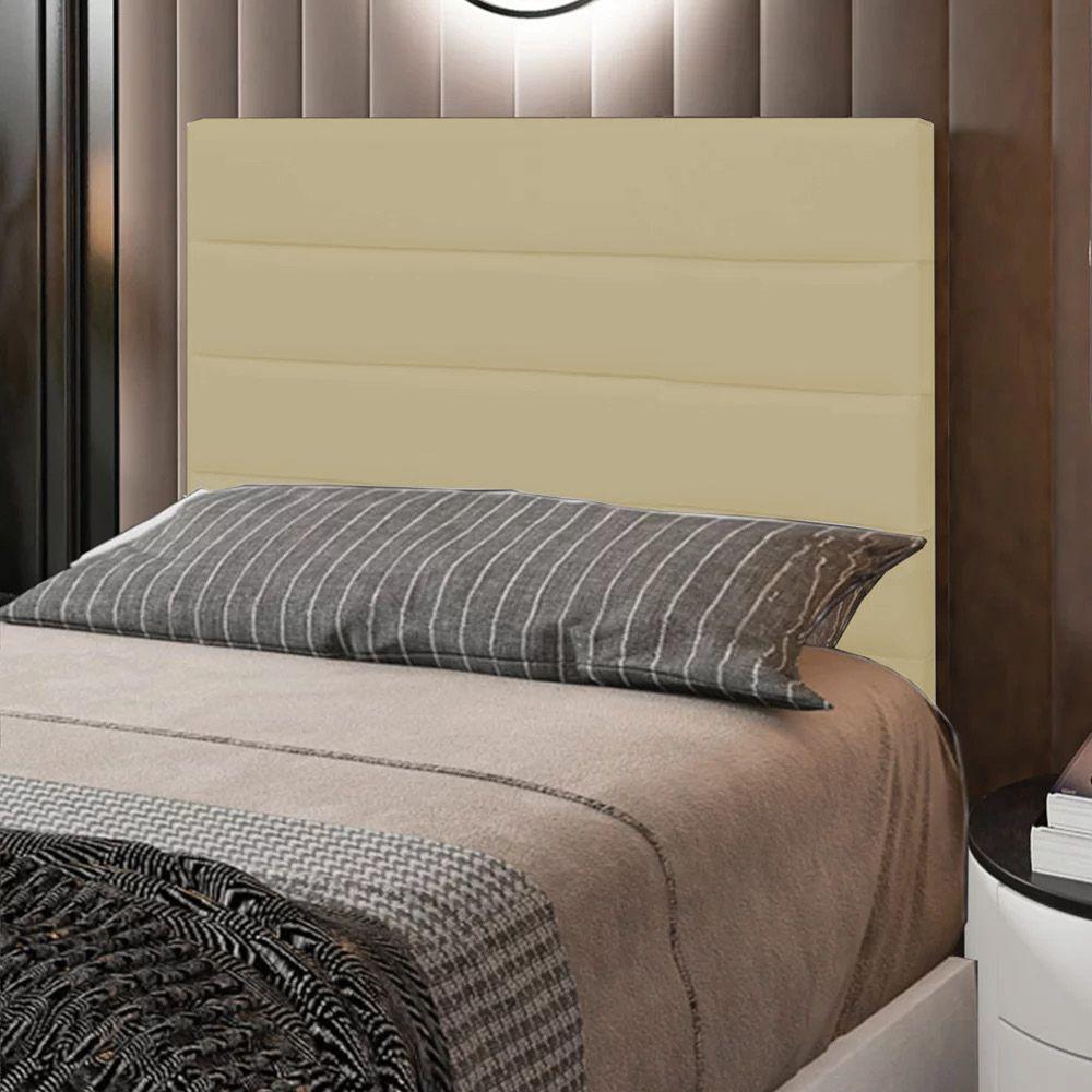 Cabeceira Solteiro 0,90m Friburgo Corano - Pallazio Cor Bege - 3
