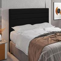 Cabeceira King 1,95m Friburgo Suede - Pallazio Cor Preto - 3