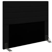 Cabeceira King 1,95m Friburgo Corano - Pallazio Cor Preto - 1