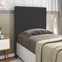 Cabeceira Solteiro 0,90m Moscou Corano Preto - Pallazio - 5