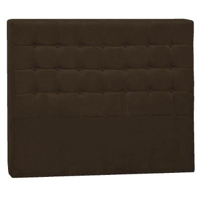 Cabeceira King Pequim P04 195 Cm Suede Marrom Tca 942
