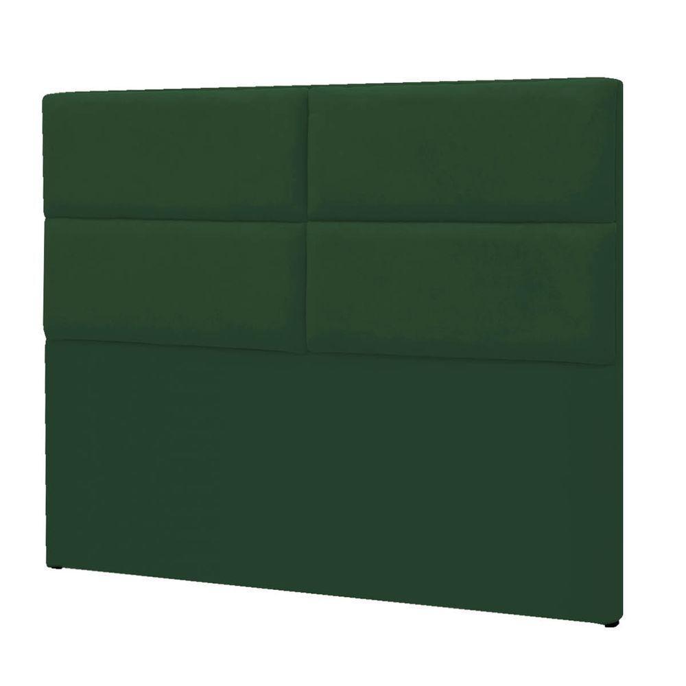 Cabeceira King Berlim P04 195 Cm Suede Verde Tca 947 - 4