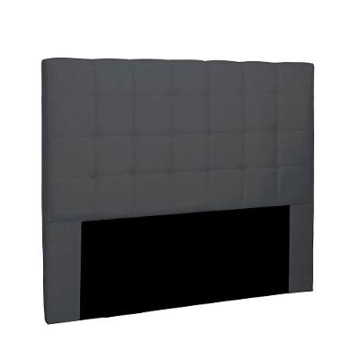 Cabeceira Verona Cama Box Casal 140 Cm Cinza