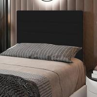 Cabeceira Solteiro 0,90m Friburgo Corano Preto - Pallazio - 1
