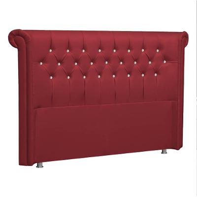 Cabeceira King Brescia P04 195 Cm Suede - Amarena Móveis