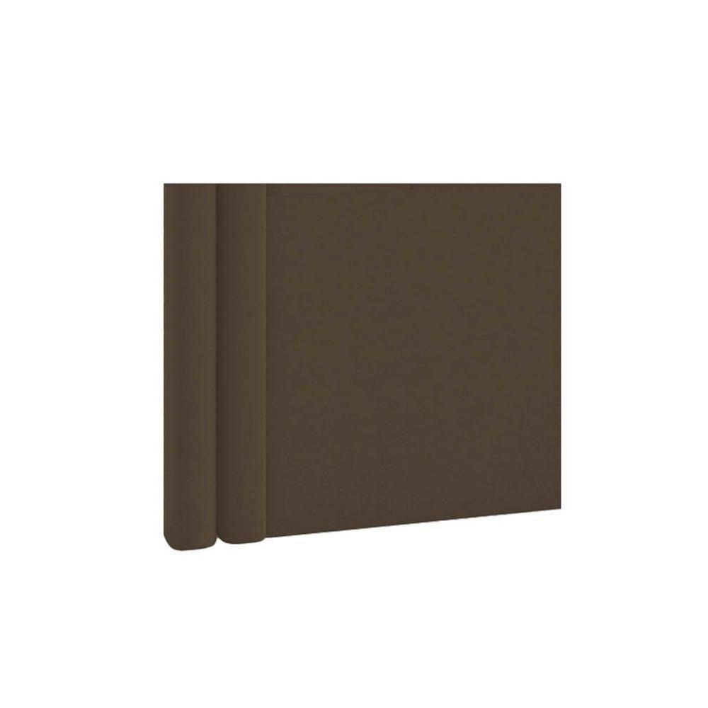 Cabeceira King Estocolmo P04 195 Cm Suede Marrom Tca 942 - 2