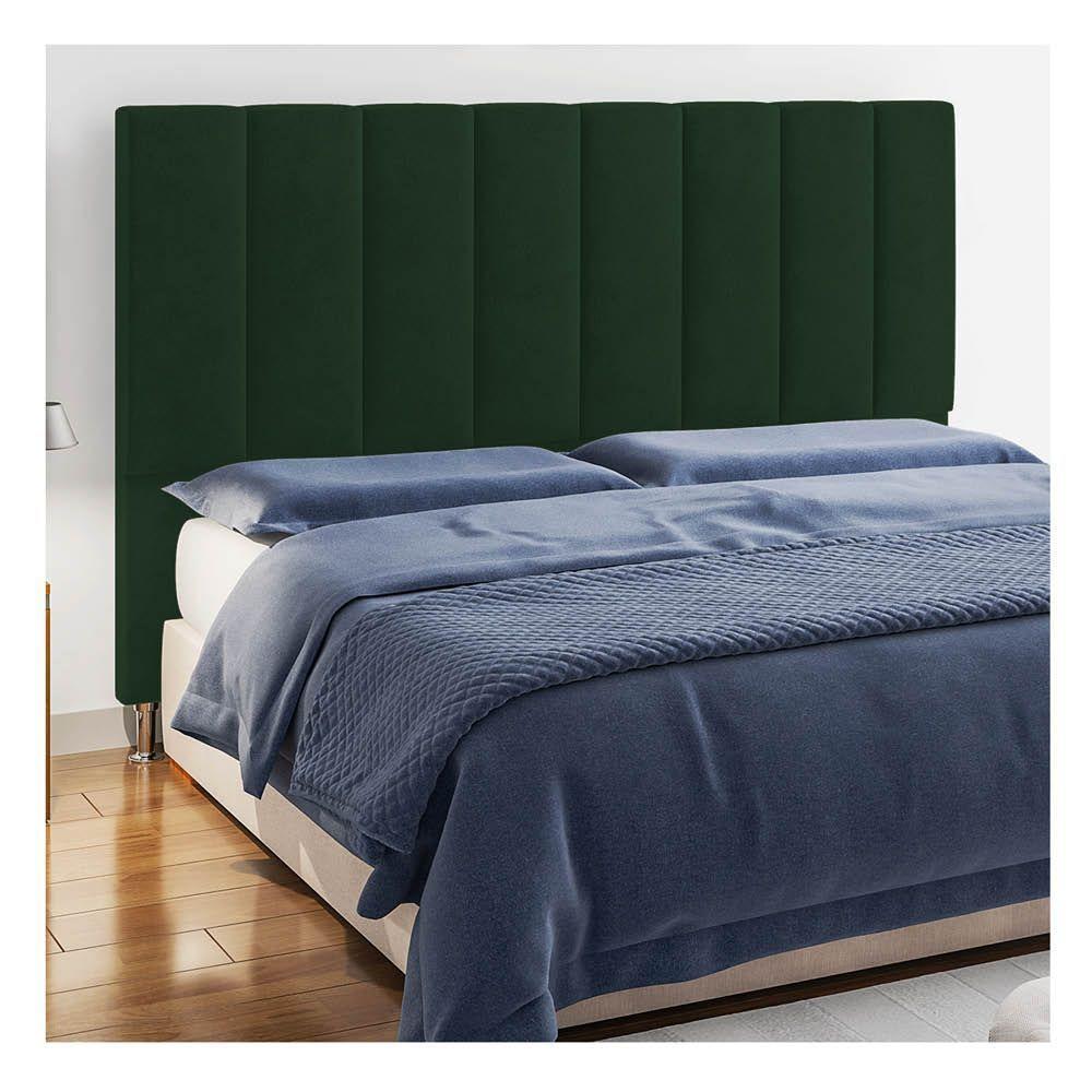 Cabeceira Queen Hannover P04 160 Cm Suede Verde - 6