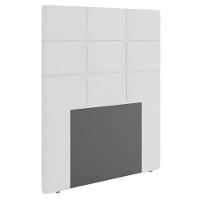 Cabeceira Solteiro 0,90m Moscou Corano Branco - Pallazio - 1