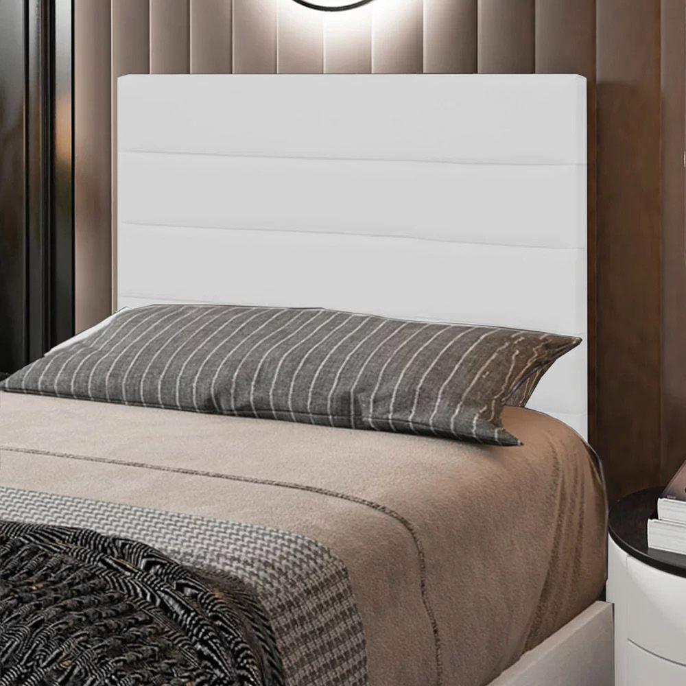 Cabeceira Solteiro 0,90m Friburgo Corano - Pallazio Cor Branco - 3