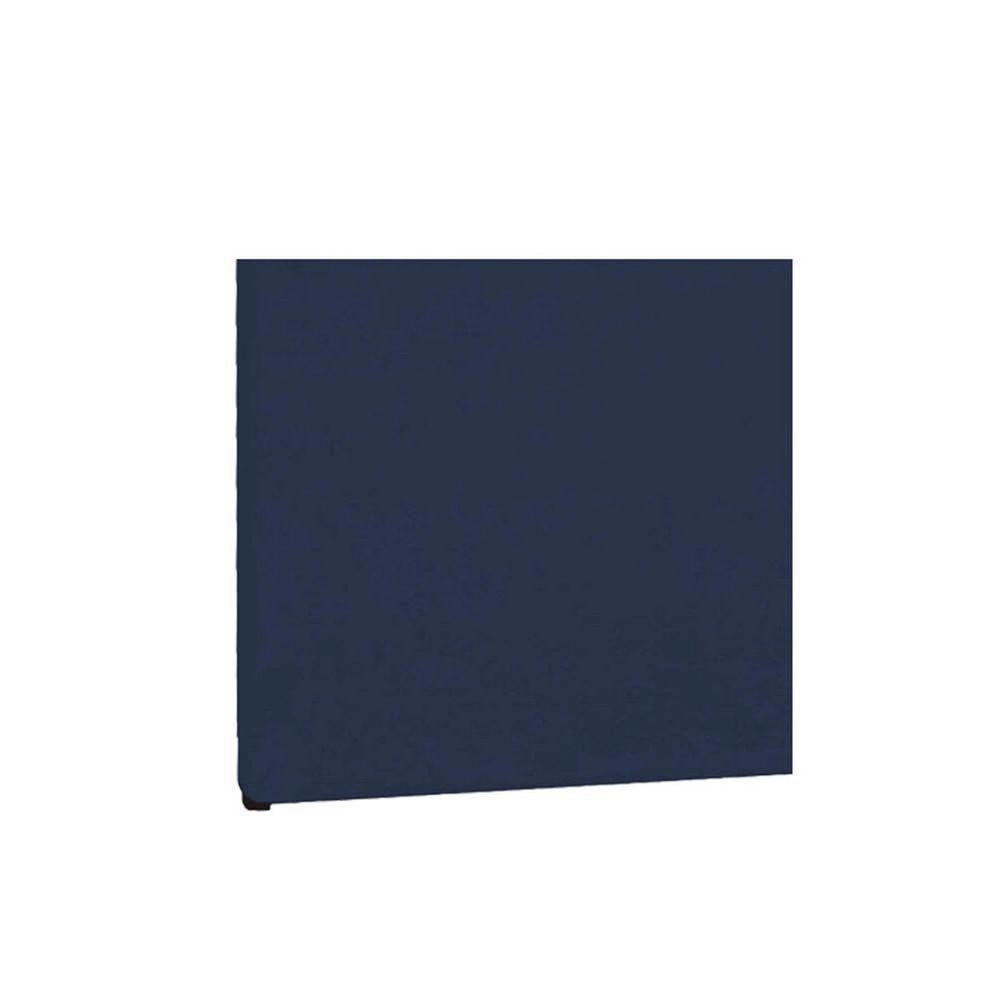 Cabeceira Queen Palermo P04 160 Cm Suede Azul Marinho - 2