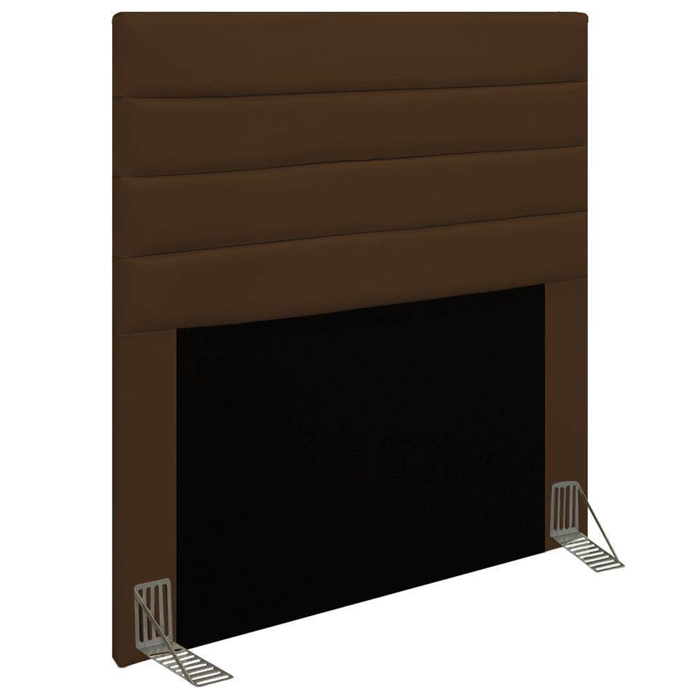 Cabeceira Solteiro 0,90m Friburgo Corano - Pallazio Cor Marrom - 1