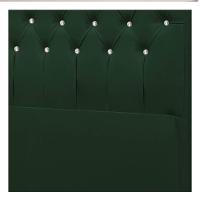 Cabeceira King Brescia P04 195 Cm Suede Verde Tca 947 - 2