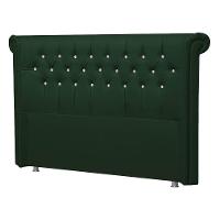 Cabeceira King Brescia P04 195 Cm Suede Verde Tca 947