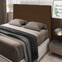Cabeceira Queen 1,60m Moscou Corano - Pallazio Cor Marrom - 3