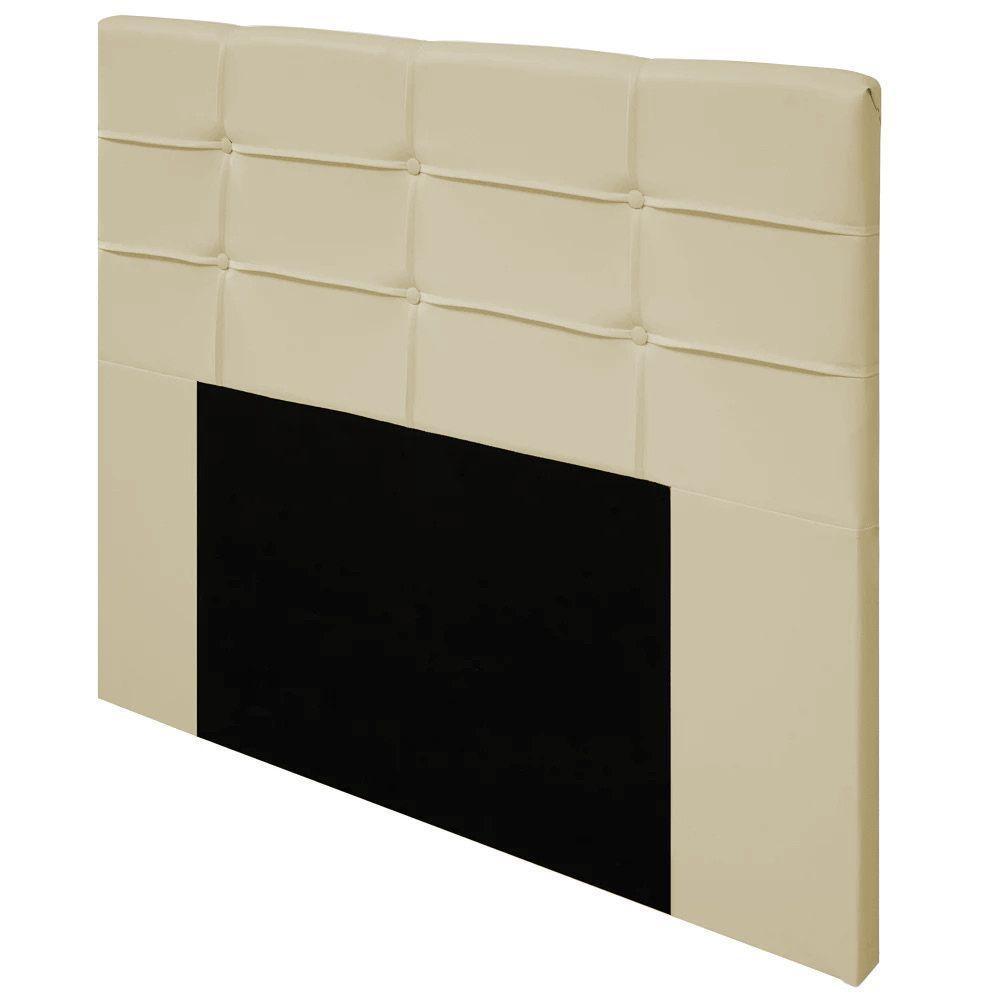 Cabeceira Queen 1,60m Moscou Corano - Pallazio Cor Bege - 1