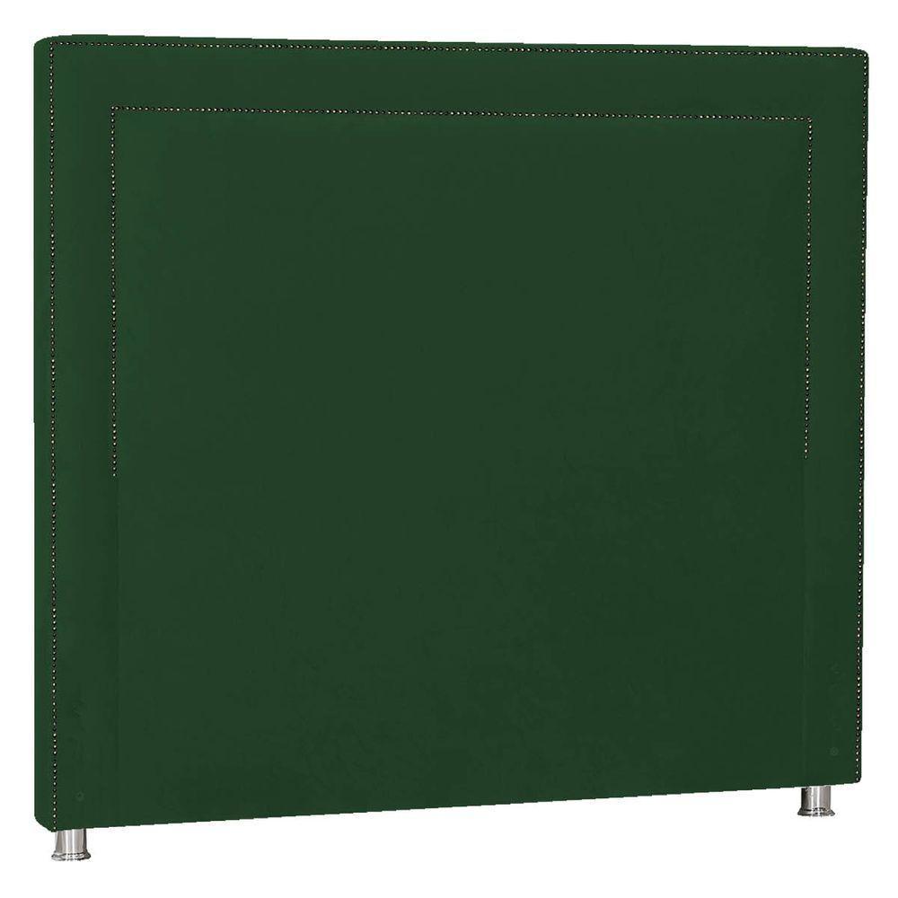 Cabeceira King Moscou P04 195 Cm Suede Verde - 1